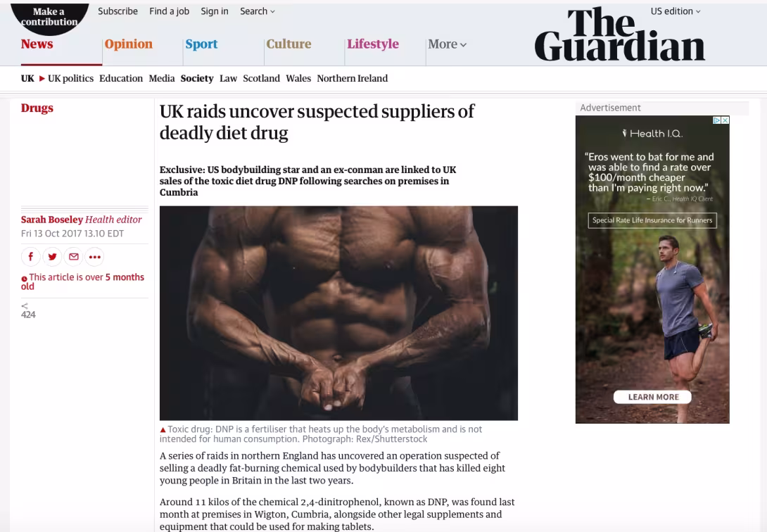 Dietary Supplement Raids